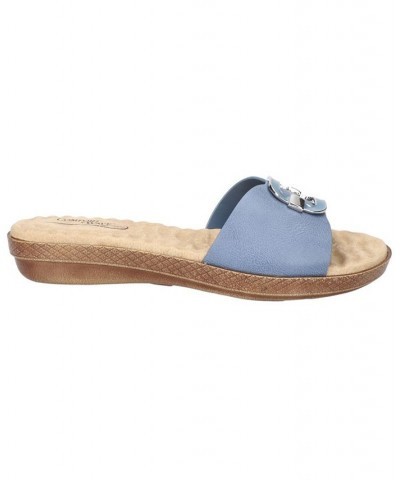 Women's Sunshine Comfort Slide Sandals PD06 $27.95 Shoes