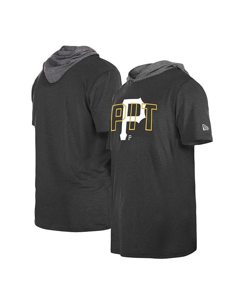 Men's Black Pittsburgh Pirates Team Hoodie T-shirt $22.00 T-Shirts