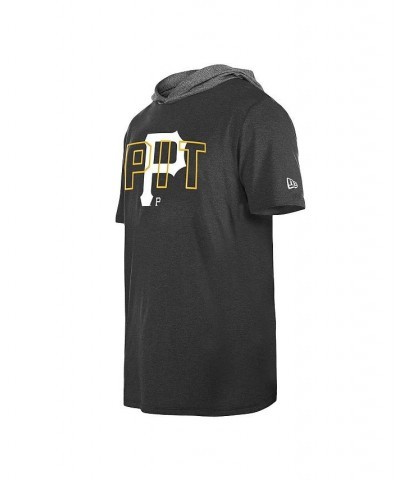 Men's Black Pittsburgh Pirates Team Hoodie T-shirt $22.00 T-Shirts