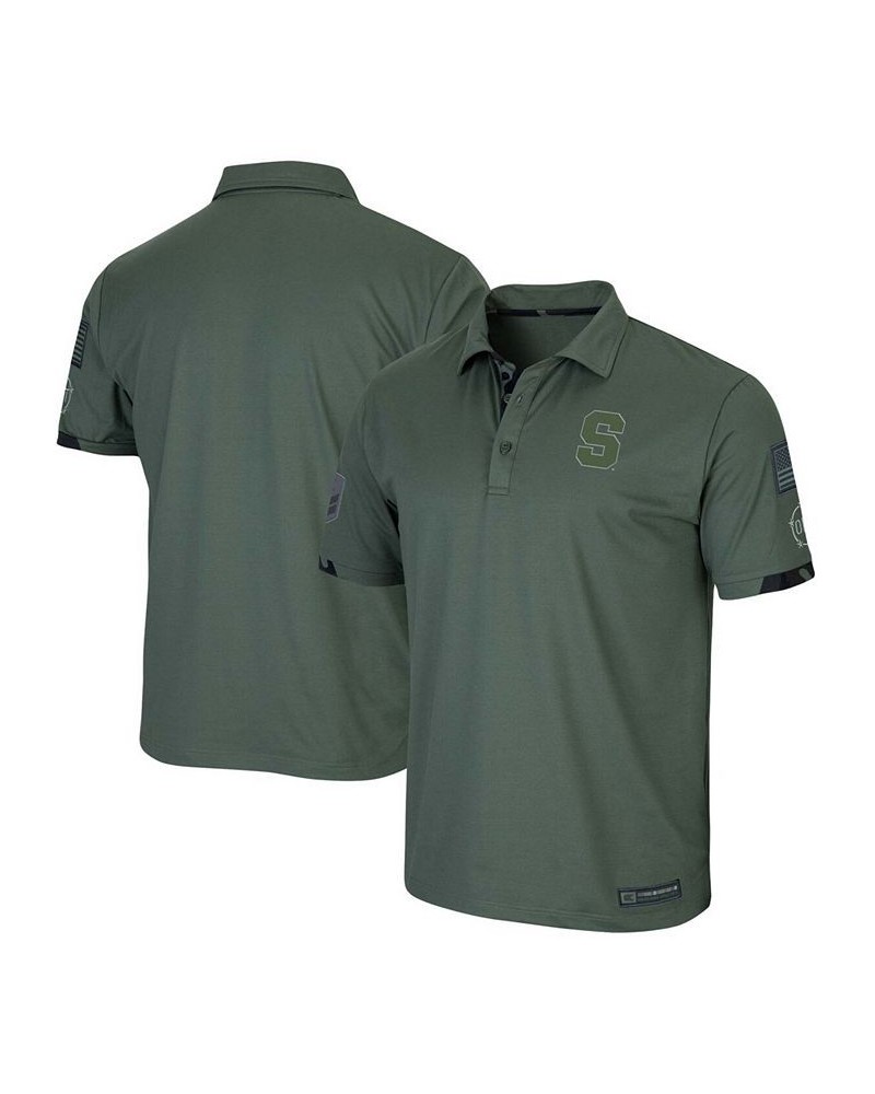 Men's Green Syracuse Orange OHT Military Inspired Appreciation Echo Polo $34.79 Polo Shirts