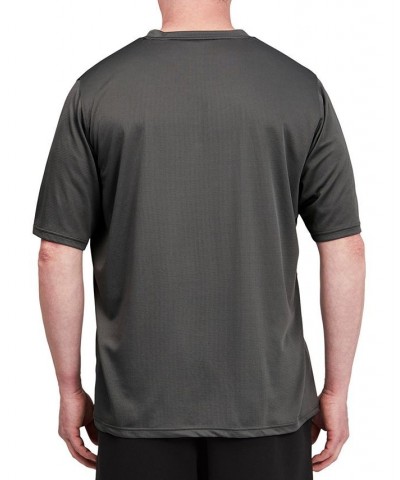 Men's Big & Tall Performance Cat T-Shirt Gray $12.08 T-Shirts