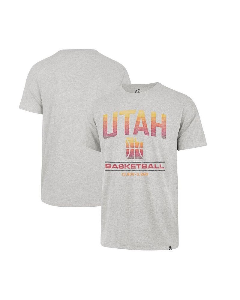 Men's '47 Gray Utah Jazz 2021/22 City Edition Elements Franklin T-shirt $16.95 T-Shirts