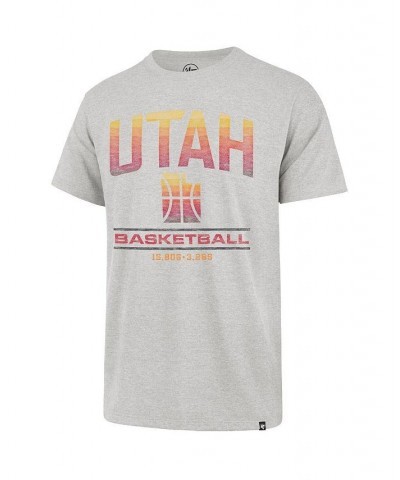 Men's '47 Gray Utah Jazz 2021/22 City Edition Elements Franklin T-shirt $16.95 T-Shirts