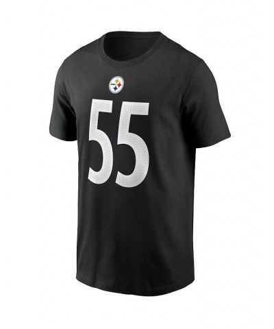 Men's Devin Bush Black Pittsburgh Steelers Name & Number T-shirt $15.84 T-Shirts