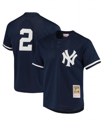 Men's Derek Jeter Navy New York Yankees Cooperstown Collection 1995 Batting Practice Jersey $40.00 Jersey