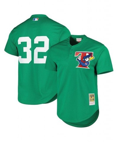 Men's Green Toronto Blue Jays Cooperstown Collection Mesh Batting Practice Jersey $39.60 Jersey