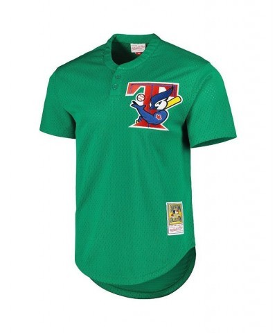 Men's Green Toronto Blue Jays Cooperstown Collection Mesh Batting Practice Jersey $39.60 Jersey