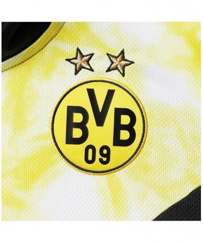 Men's Black Borussia Dortmund Iconic Mesh Track DryCELL Full-Zip Training Jacket $44.10 Jackets