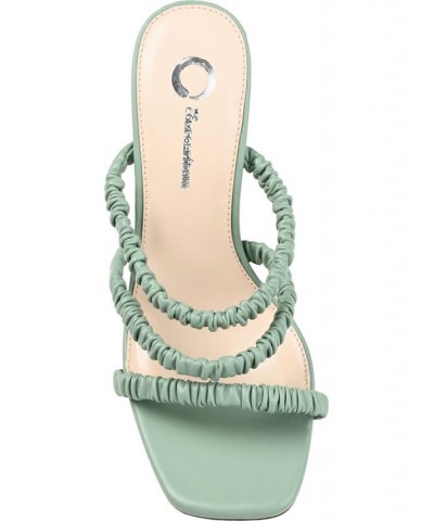 Women's Reagaan Sandals Green $40.95 Shoes