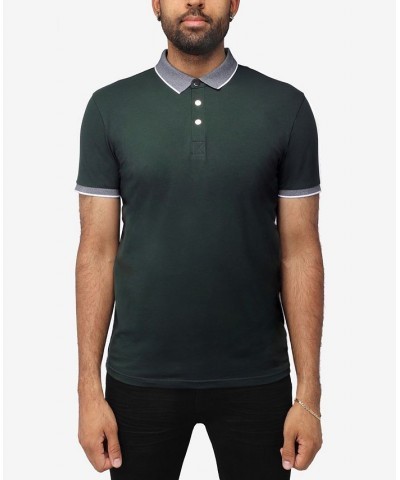 Men's Basic Comfort Tipped Polo Shirt PD09 $23.10 Polo Shirts