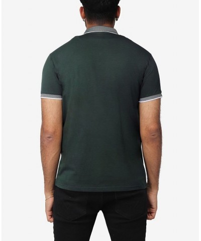 Men's Basic Comfort Tipped Polo Shirt PD09 $23.10 Polo Shirts