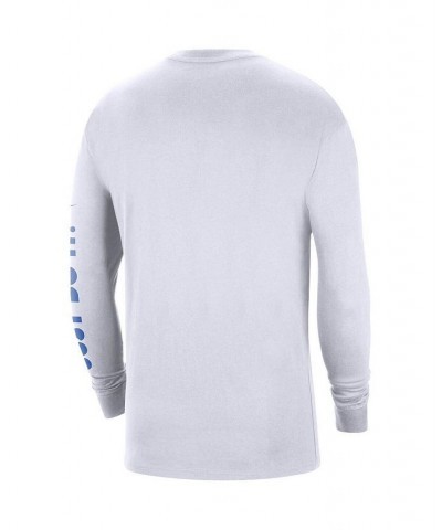 Men's White UCLA Bruins Heritage Max 90 Long Sleeve T-shirt $23.84 T-Shirts