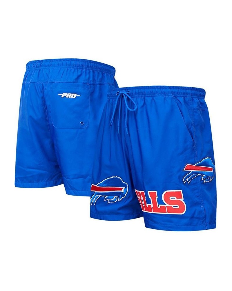 Men's Royal Buffalo Bills Woven Shorts $43.20 Shorts