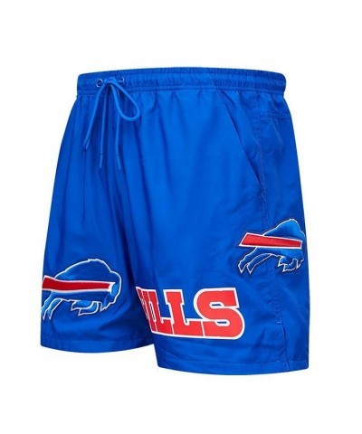 Men's Royal Buffalo Bills Woven Shorts $43.20 Shorts