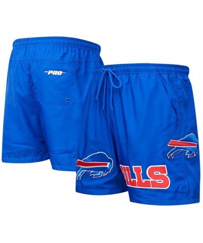 Men's Royal Buffalo Bills Woven Shorts $43.20 Shorts