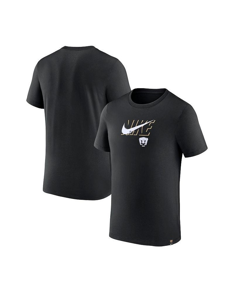 Men's Black Pumas Swoosh Club T-shirt $26.09 T-Shirts