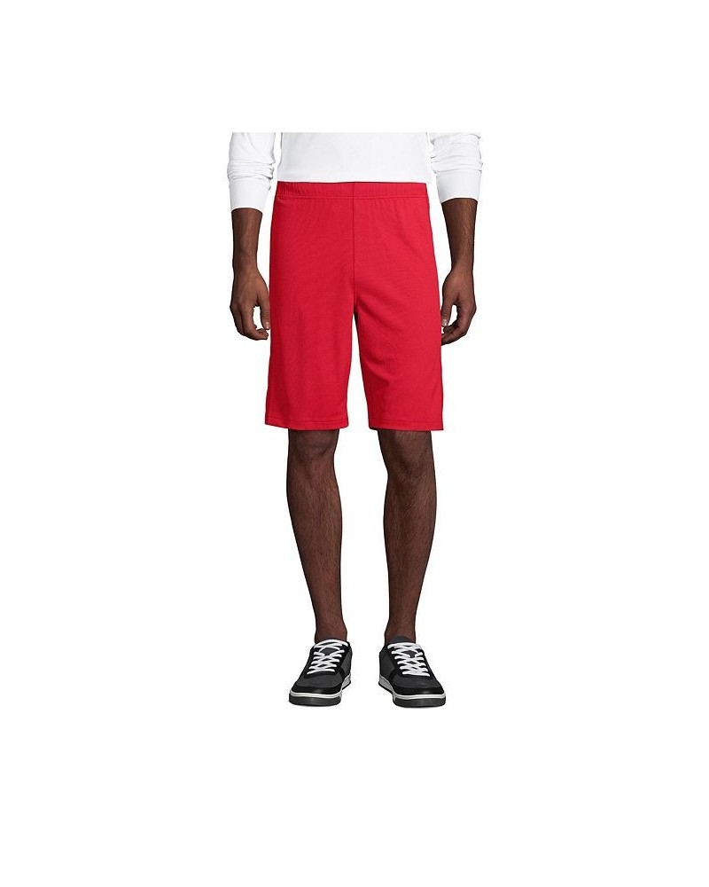 School Uniform Men's Mesh Gym Shorts Red $19.11 Shorts