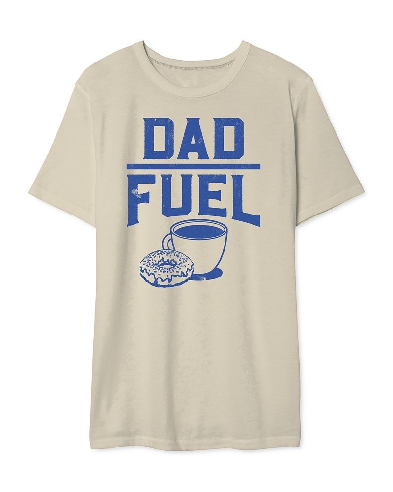 Dad Fuel Men's Graphic T-Shirt Tan/Beige $20.99 T-Shirts