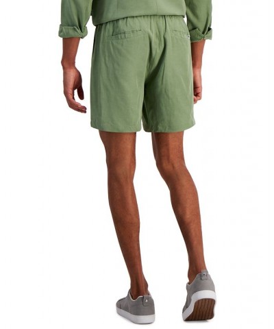 Men's Classic-Fit Solid 5" Drawstring Shorts Green $31.80 Shorts