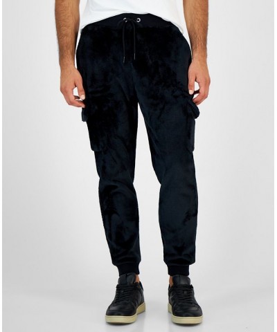 I.N.C. International Concepts Men's Regular-Fit Ribbed Velour Cargo Joggers PD01 $15.52 Pants