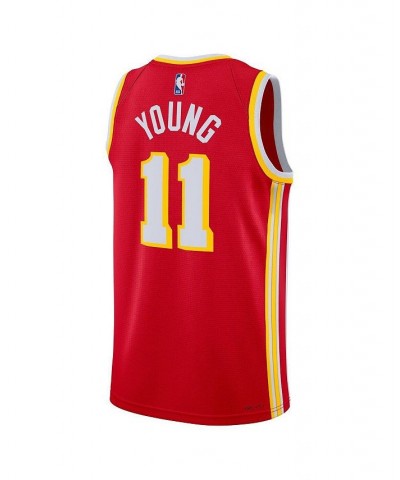 Men's and Womne's John Collins Red Atlanta Hawks 2022/23 Swingman Jersey - Icon Edition $44.00 Jersey