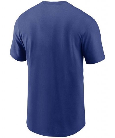 Men's Royal Los Angeles Dodgers Cooperstown Collection Logo T-shirt $22.50 T-Shirts