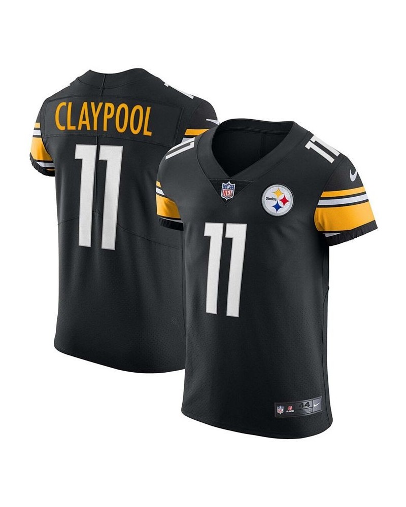 Men's Chase Claypool Black Pittsburgh Steelers Vapor Elite Player Jersey $110.40 Jersey