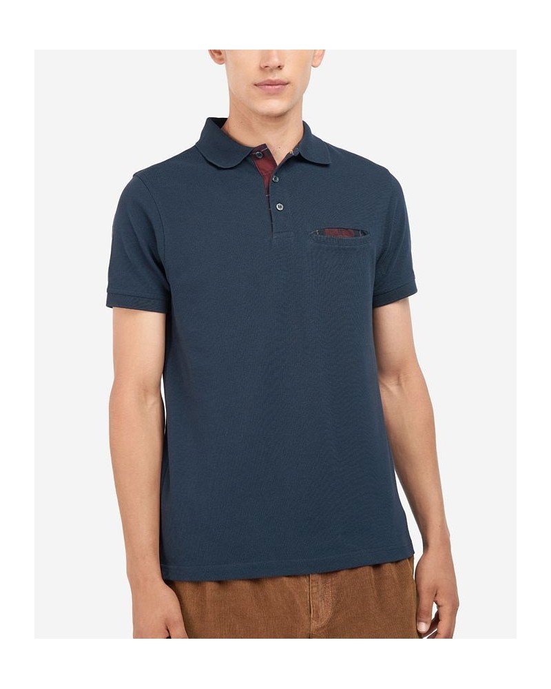 Men's Barwick Polo Blue $31.20 Polo Shirts