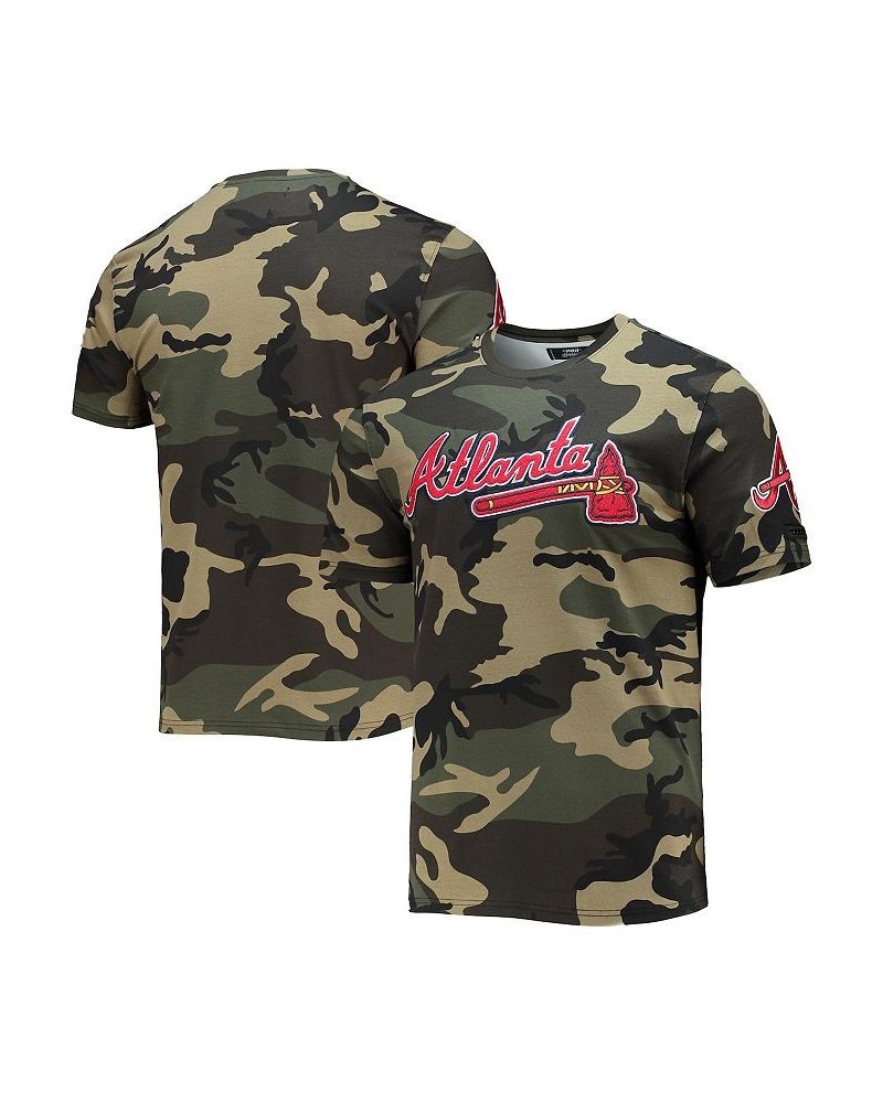 Men's Camo Atlanta Braves Team T-shirt $29.90 T-Shirts