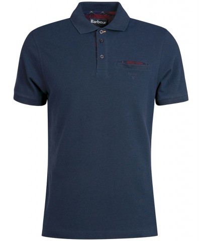 Men's Barwick Polo Blue $31.20 Polo Shirts