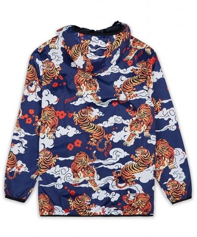 Men's Big and Tall Tiger Balm Anorak Hooded Jacket Multi $35.88 Jackets