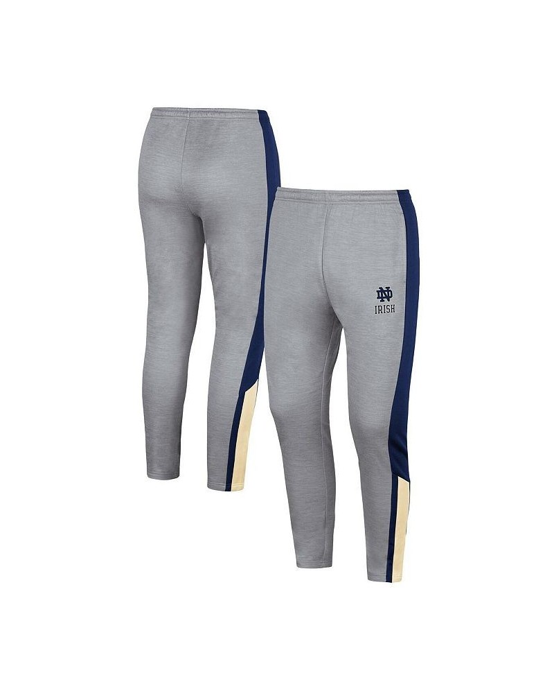 Men's Gray Notre Dame Fighting Irish Up Top Pants $31.34 Pants