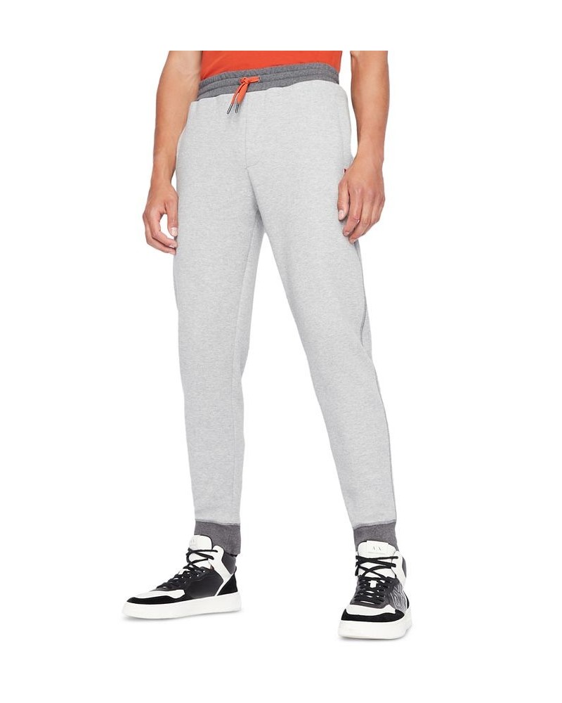 Men's Colorblocked Fleece Sweatpants Gray $47.00 Pants