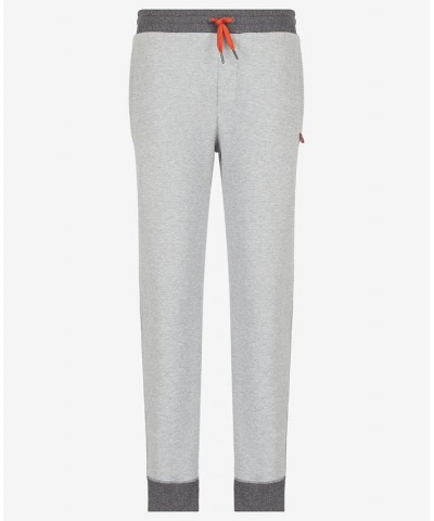 Men's Colorblocked Fleece Sweatpants Gray $47.00 Pants