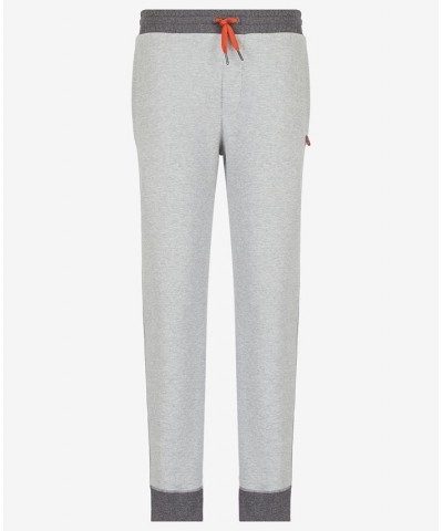 Men's Colorblocked Fleece Sweatpants Gray $47.00 Pants