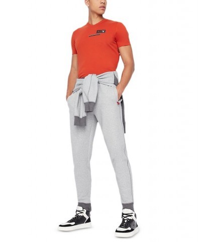 Men's Colorblocked Fleece Sweatpants Gray $47.00 Pants