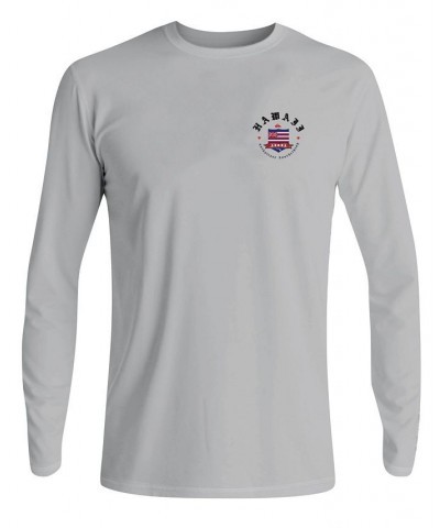 Quicksilver Men's Hi Royalty Long Sleeve Surf T-shirt Gray $23.20 Swimsuits