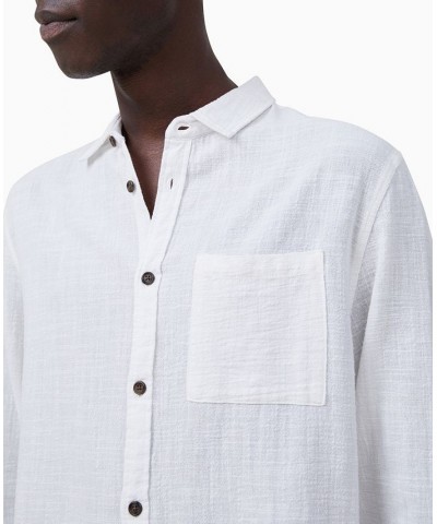 Men's Portland Long Sleeves Shirt White $24.60 Shirts