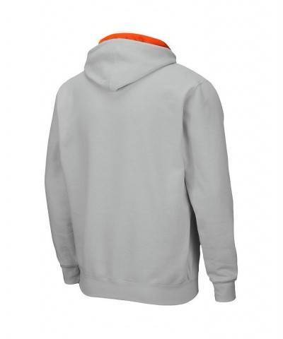 Men's Gray Bowling Green St. Falcons Arch & Logo 3.0 Full-Zip Hoodie $34.19 Sweatshirt