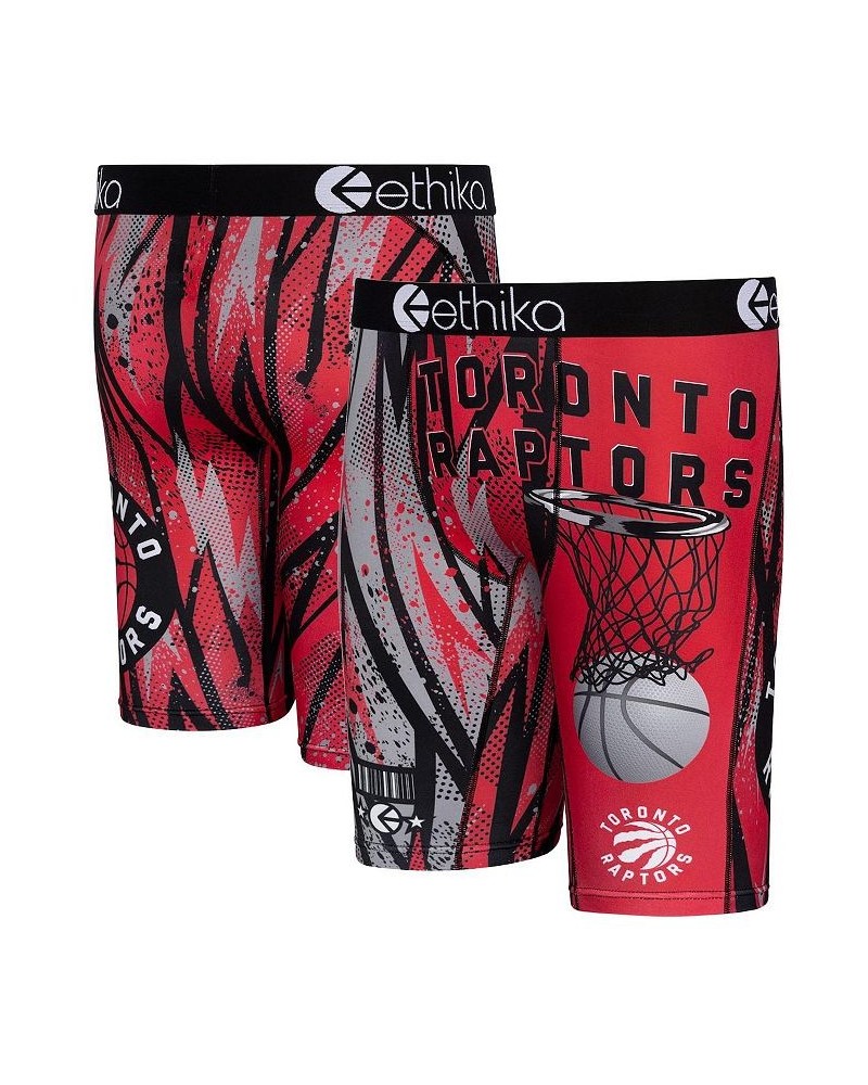 Men's Red Toronto Raptors Classic Boxer Briefs $16.66 Underwear