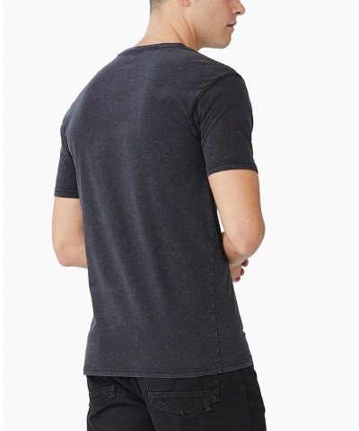 Men's Easy Crew Neck T-shirt Black $18.89 T-Shirts