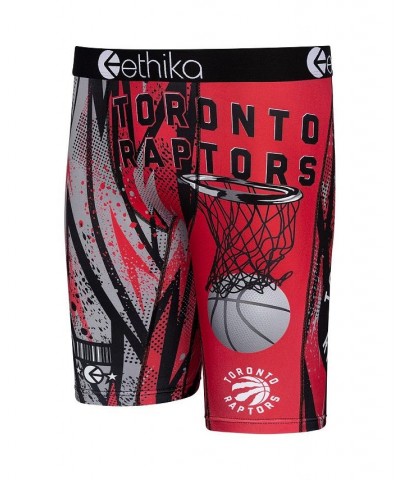 Men's Red Toronto Raptors Classic Boxer Briefs $16.66 Underwear