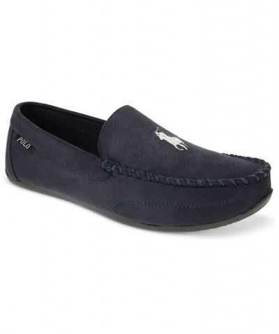 Men's Declan Plaid Slippers Blue $30.10 Shoes