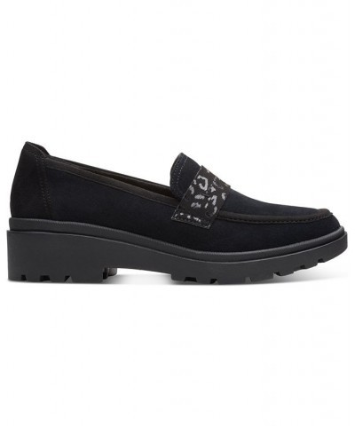 Women's Calla Ease Slip-On Loafer Flats Black $45.78 Shoes