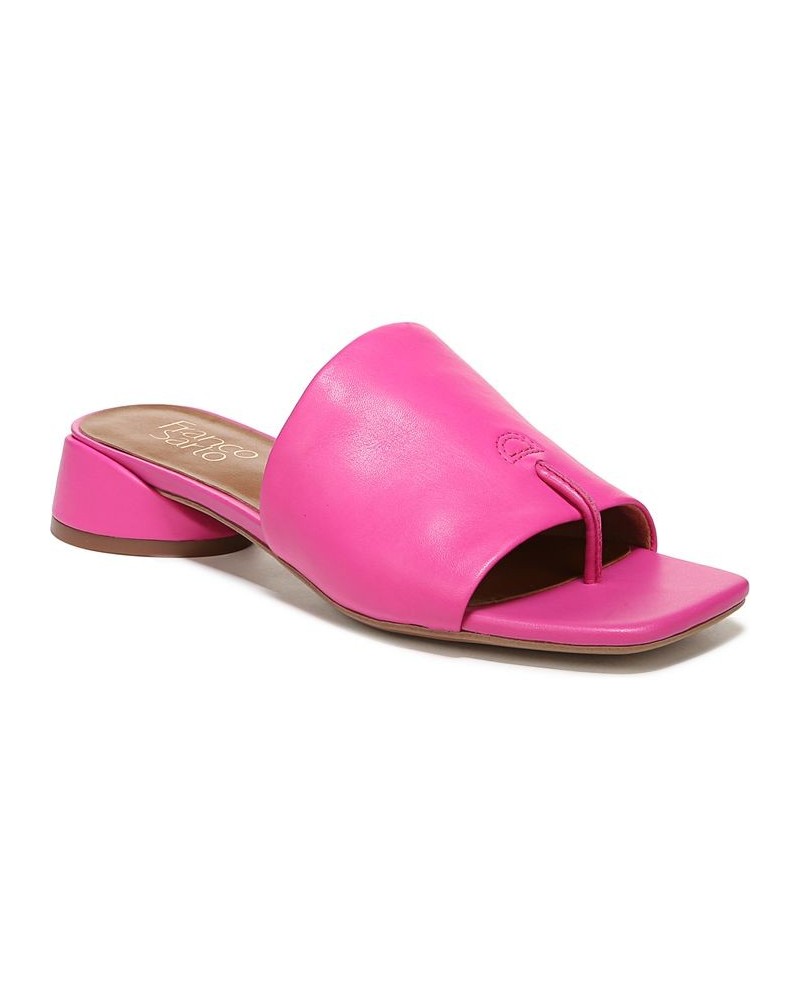 Loran Slide Sandals Pink $54.00 Shoes