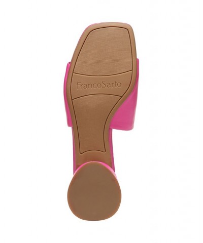 Loran Slide Sandals Pink $54.00 Shoes