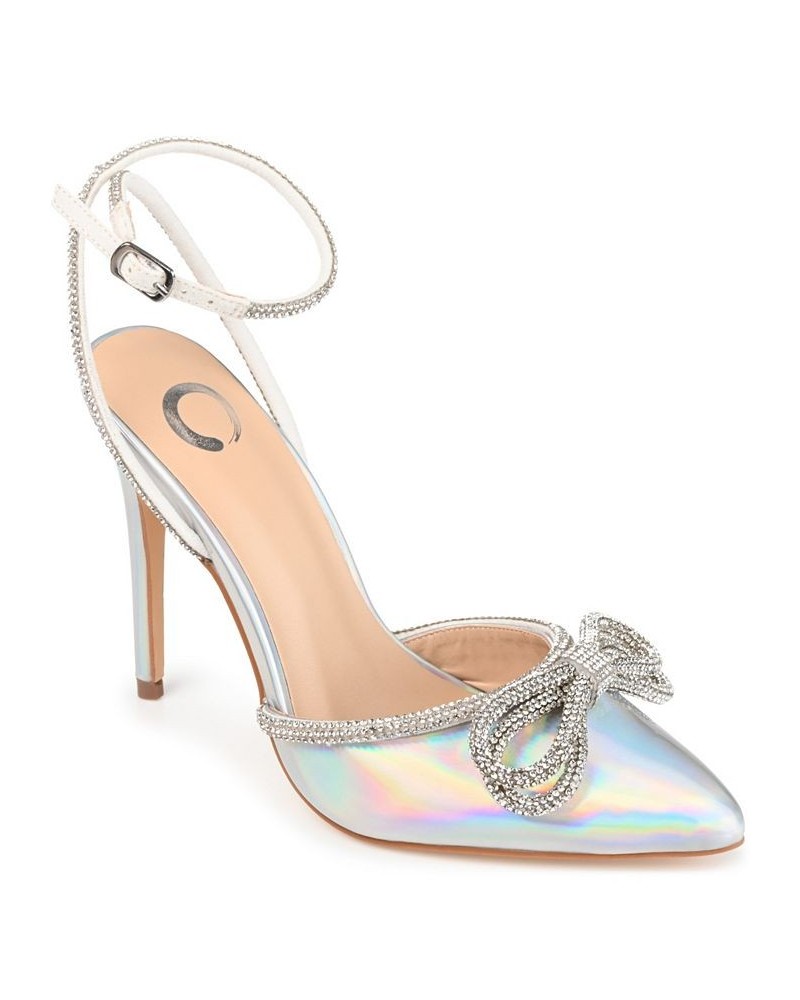 Women's Gracia Vinyl Stilettos Multi $47.30 Shoes