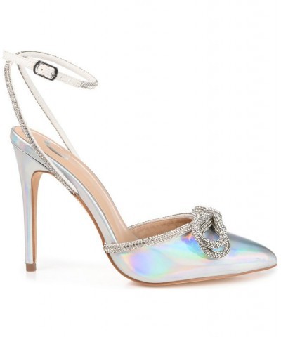 Women's Gracia Vinyl Stilettos Multi $47.30 Shoes