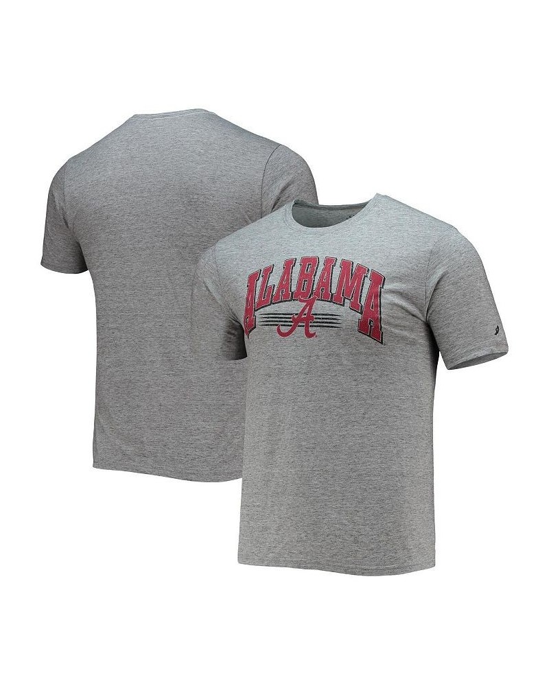 Men's Heathered Gray Alabama Crimson Tide Upperclassman Reclaim Recycled Jersey T-shirt $22.50 T-Shirts