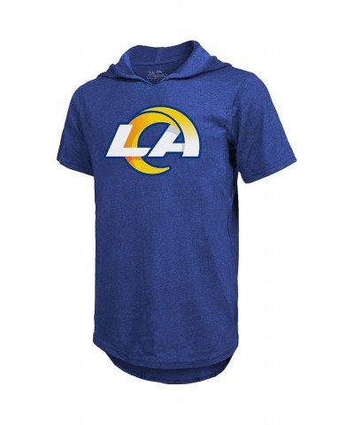 Men's Threads Jalen Ramsey Royal Los Angeles Rams Player Name and Number Tri-Blend Hoodie T-shirt $26.51 T-Shirts